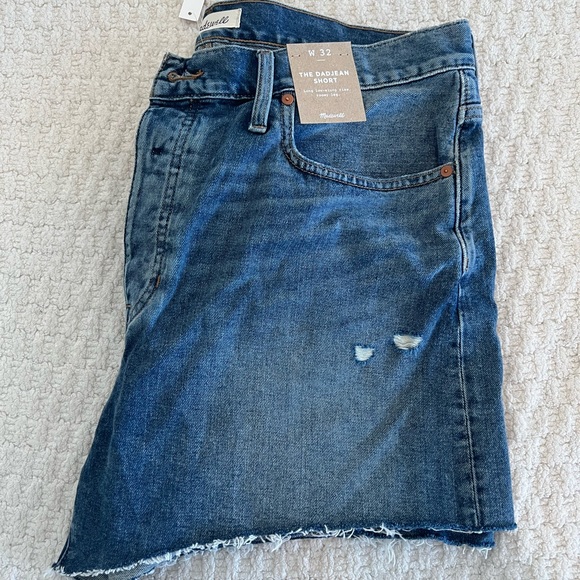 NWT Madewell The Dadjean Shorts - Picture 3 of 4